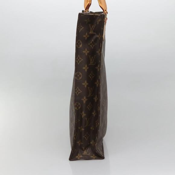 LOUIS VUITTON Monogram Sac Plat Hand Bag M51140 - Picture 5 of 16